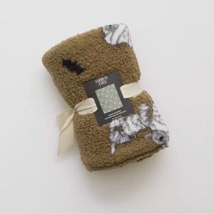 Brand new American Eagle Cozy Brown Blanket